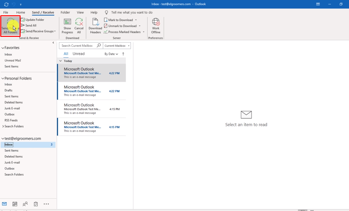 configure email account in office 365